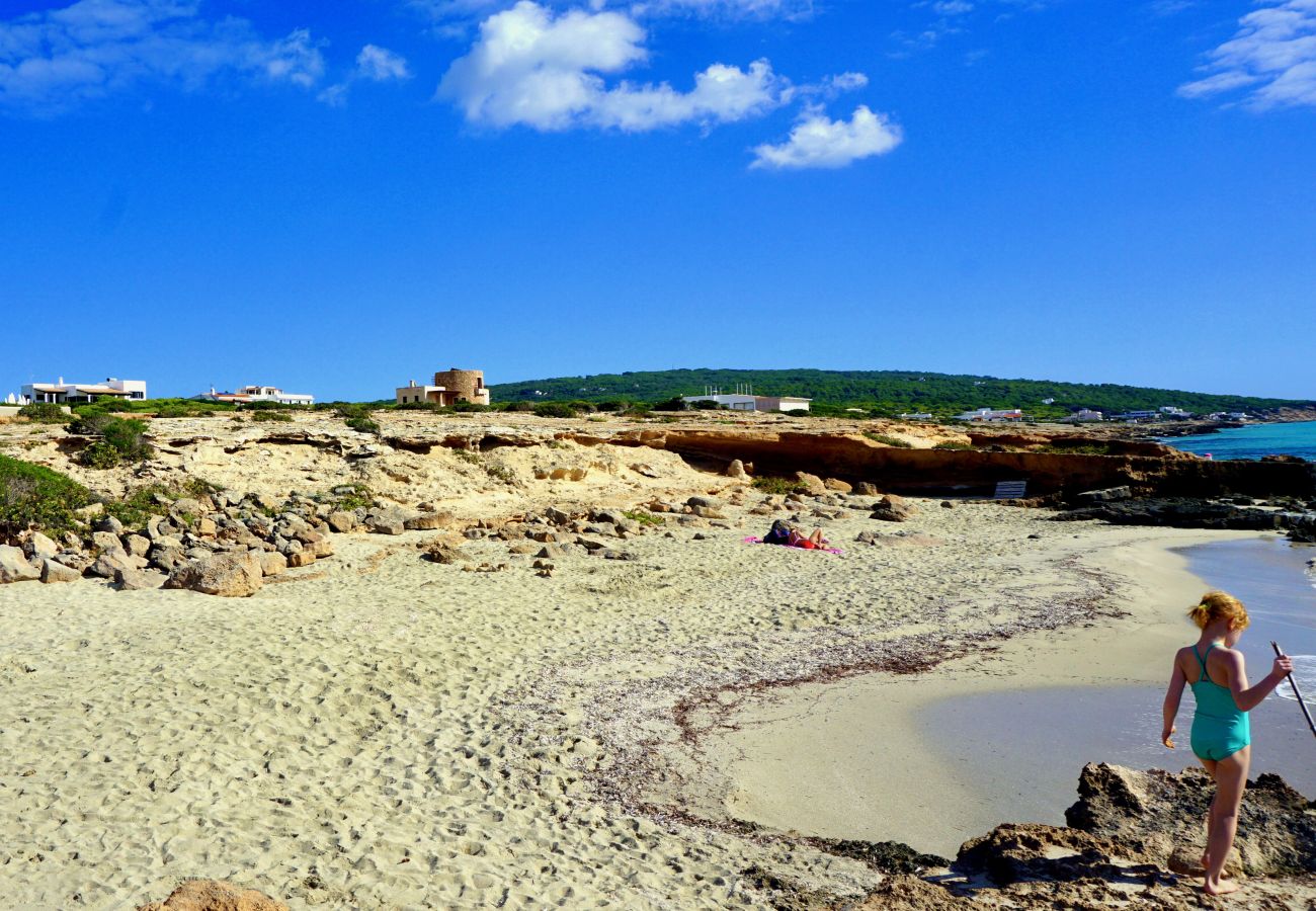 Villa en Playa de Migjorn - Casa Sa Playa Beach House, Migjorn - Formentera